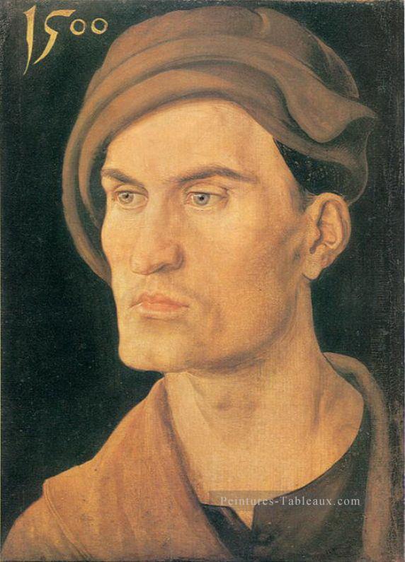 Portrait d’un jeune homme Albrecht Dürer Peintures à l'huile